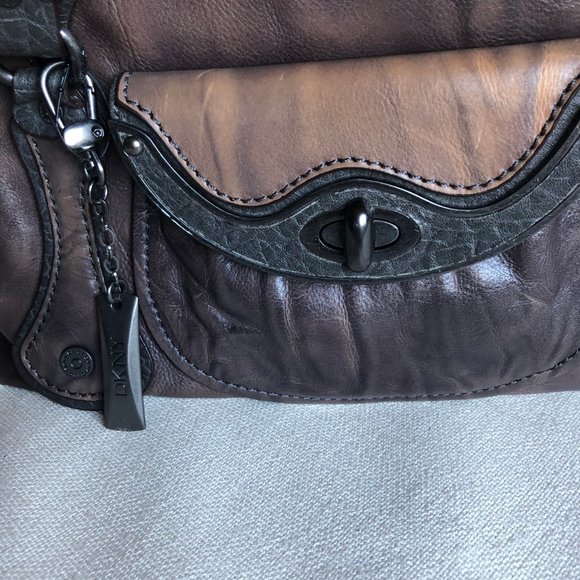 DKNY Leather Purse / Shoulder Bag - Picture 7 of 13